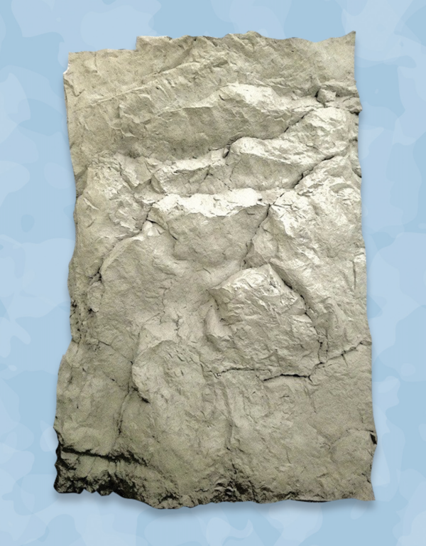 rock panel for taxidermy forms